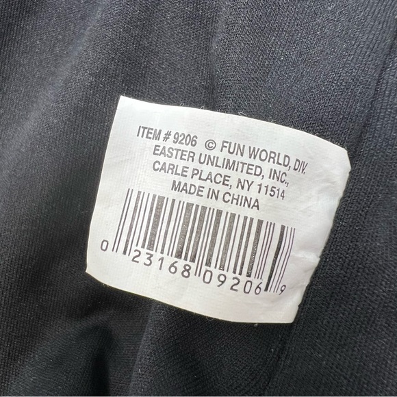 Easter Unlimited Ghostface Mask 9206 Squiggly Mouth Fun World Costume Scream - Picture 9 of 10